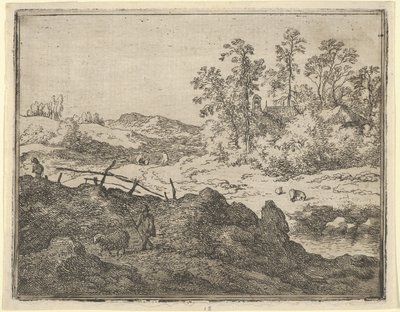 Der Hirte und das Lamm, 17. Jahrhundert von Allart van Everdingen