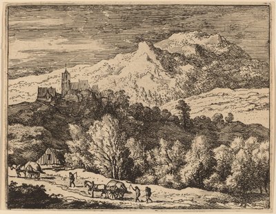 Zwei Karren von Allart van Everdingen