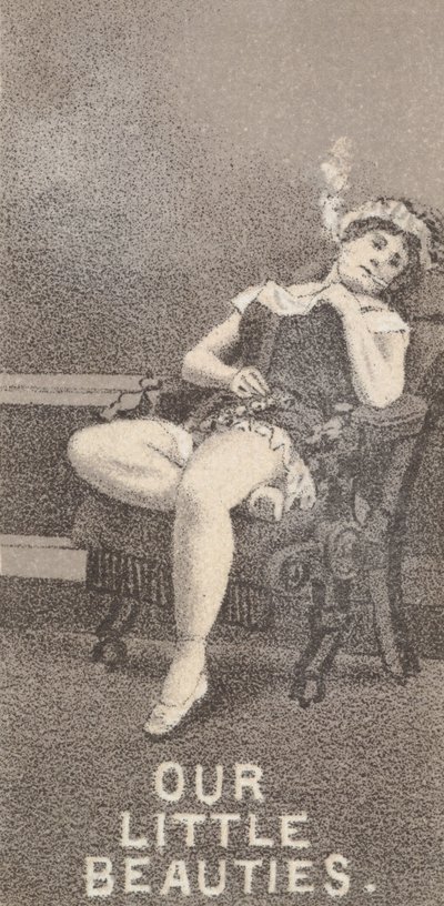 Aus der Schauspielerinnen-Serie N57 zur Förderung von Our Little Beauties Zigaretten für Allen & Ginter von Allen and Ginter