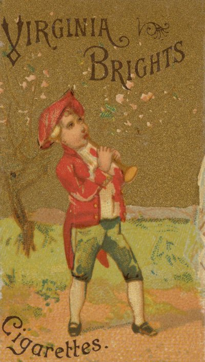 Aus der Serie Mädchen und Kinder N64 zur Förderung von Virginia Brights Zigaretten für Allen & von Allen and Ginter