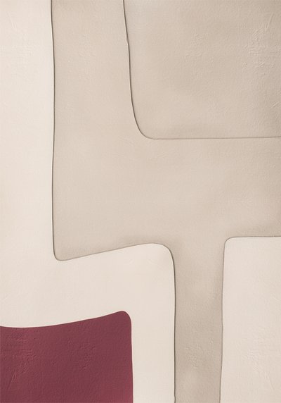 Erdige abstrakte Formen von Alma