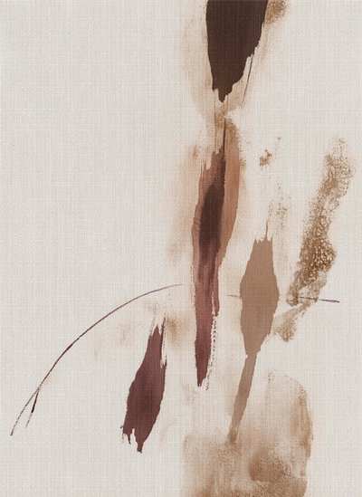 Erdige abstrakte Striche von Alma