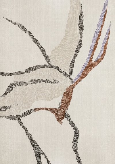 Fließende organische Formen von Alma