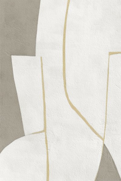 Neutrale abstrakte Formen von Alma