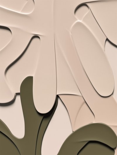 Organische geschichtete Formen von Alma