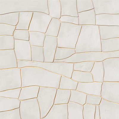 Organisches Weißgoldmuster von Alma