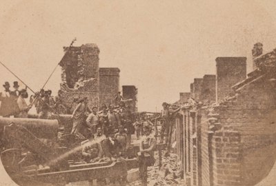 Die Evakuierung von Fort Sumter, April 1861 von Alma A. Pelot.