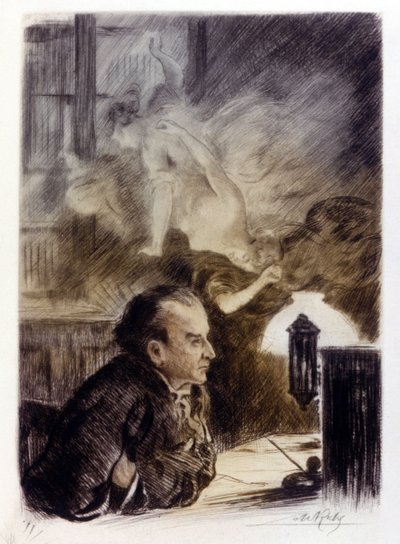 Charles Baudelaire von Almery Lobel Riche