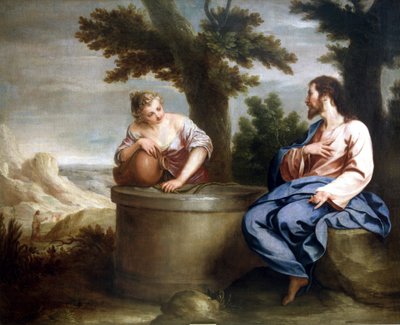Jesus und die Samariterin von Alonso Cano