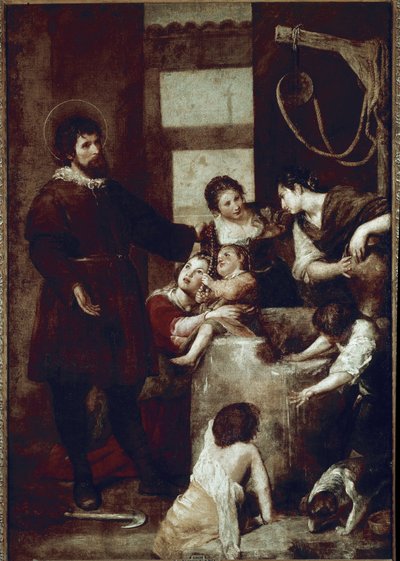 St. Isidor der Arbeiter und das Wunder des Brunnens von Alonso Cano