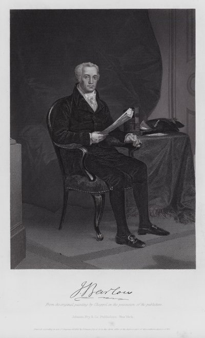 Joel Barlow von Alonzo (after) Chappel