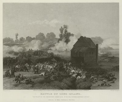 Schlacht von Long Island, 1776 von Alonzo Chappel