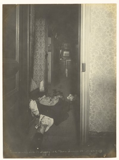 Entdeckung der Leiche von Alphonse Bertillon