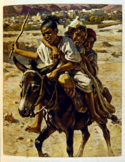 Illustration von Dinet aus 