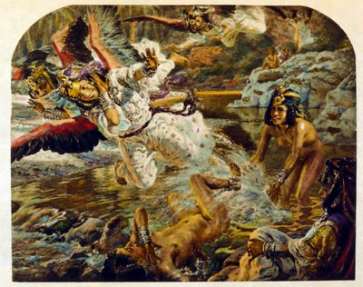 Illustration von Dinet aus 