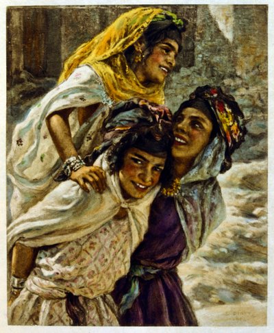 Illustration von Dinet aus 