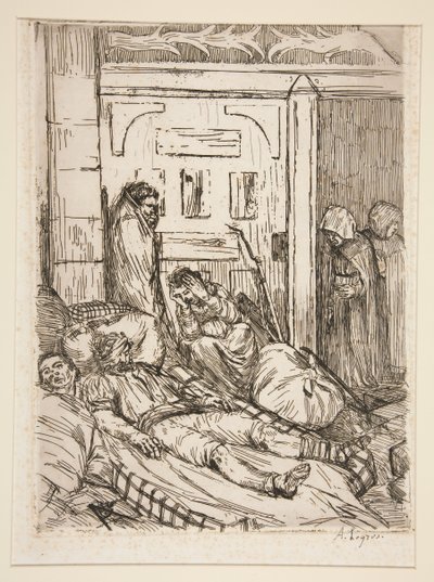 Krankenwagen von Alphonse Legros