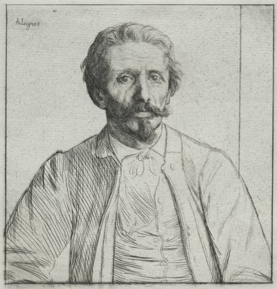 Auguste Delâtre von Alphonse Legros