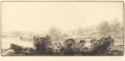 Ufer der Loire von Alphonse Legros