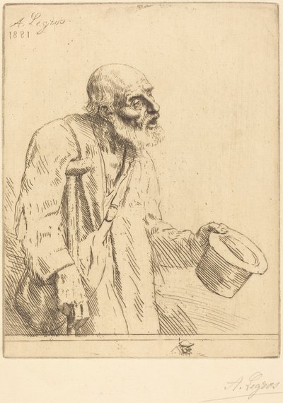 Bettler von Alphonse Legros