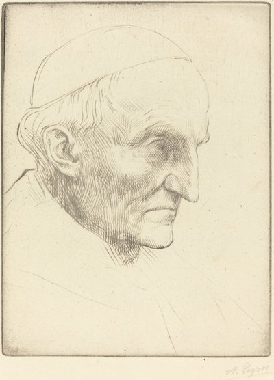 Kardinal Manning, 3. Platte von Alphonse Legros