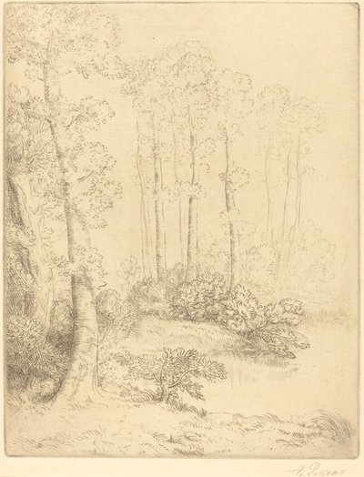 Am Rande des Wassers von Alphonse Legros