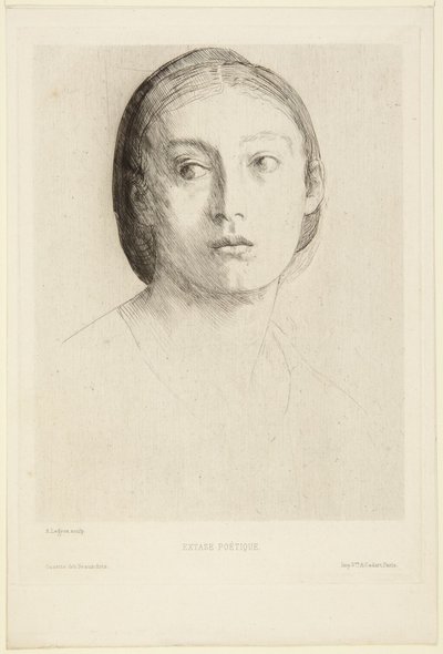 Poetische Ekstase von Alphonse Legros