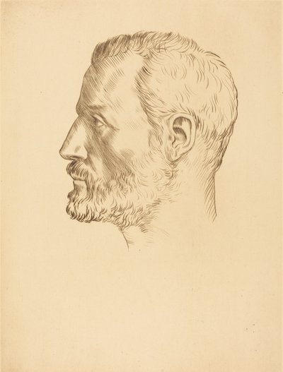 Kopf eines Mannes (Tête d