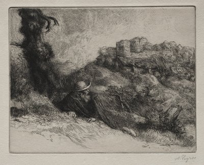 Das Schloss der Geister von Alphonse Legros