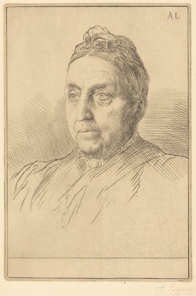 Mme. Kemp, 4. Platte von Alphonse Legros