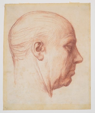 Profil eines Mannes von Alphonse Legros