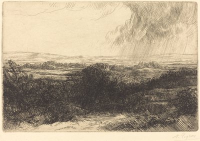 Aussicht Le point de vue von Alphonse Legros