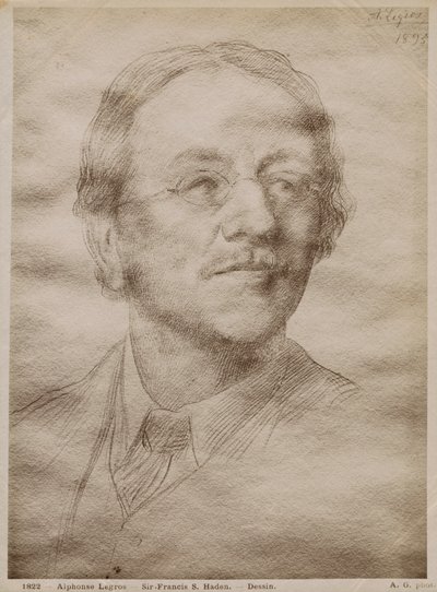 Sir Francis Seymour Haden Junior, 1895 von Alphonse Legros