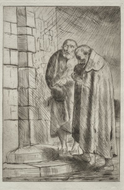 St. Pierre und St. Paul an der Tür von M. Richard von Alphonse Legros