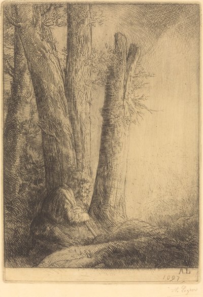Studie für den verlorenen Sohn von Alphonse Legros