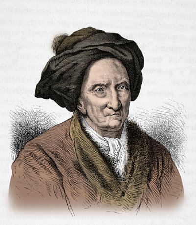 Porträt von Bernard Le Bouyer de Fontenelle von Alphonse Marie de Neuville