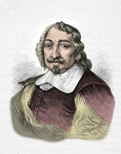 Porträt von Samuel de Champlain von Alphonse Marie de Neuville