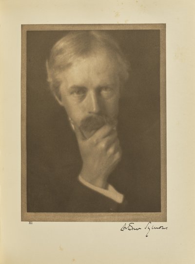 Arthur Symons von Alvin Langdon Coburn