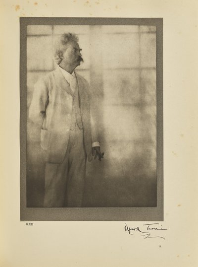 Mark Twain (Samuel Langhorne Clemens) von Alvin Langdon Coburn
