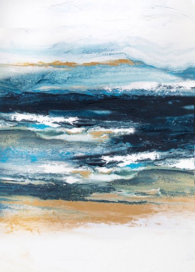 Küsten Goldene Gelassenheit von Alyson Storms