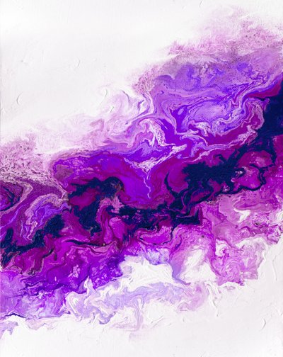 Tiefvioletter Fluss von Alyson Storms