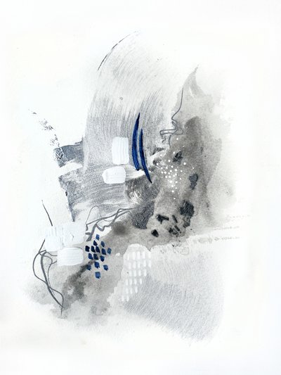 Monochrome Blaue Eindrücke von Alyson Storms