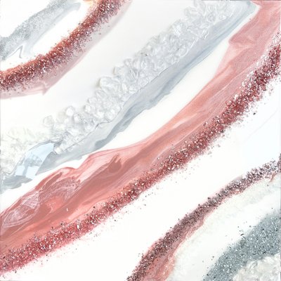 Roségold-Geodenfluss von Alyson Storms