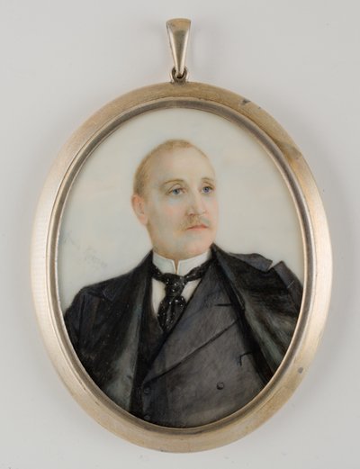 Porträt eines Mannes, möglicherweise Richard Townsend von Amalia Kussner