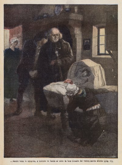 Illustration für Les Misérables von Victor Hugo von Ambrogio Lombardi