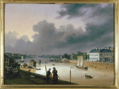 Der Hafen von Nantes, ca. 1820 von Ambroise Louis Garneray