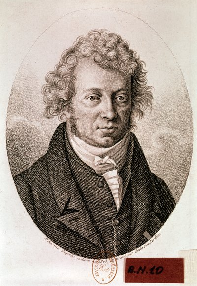 Ampere Andre Marie: Porträt von Ambroise Tardieu