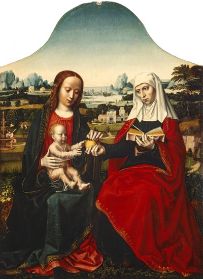 Die Heilige Anna zu Dritt von Ambrosius Benson