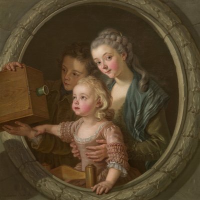 Die Camera Obscura, 1764 von Amédée van Loo