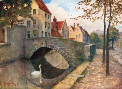 Quai des Marbriers, Brügge von Amedee (after) Forestier